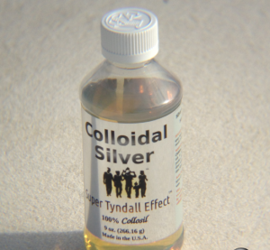 colloidal silver, medicine, itching