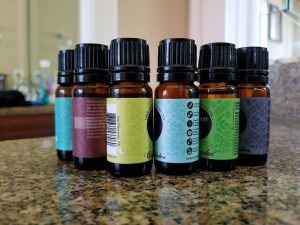 essential oils, moisturizer