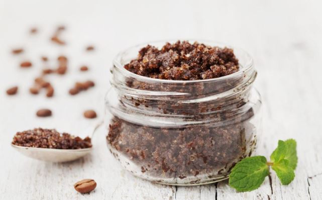 coffee, sugar, scrub, diy scrub