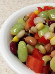 lima beans, beans, tomato, corn, onion, type 2 diabetes
