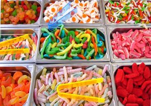 candy, sweets, gummy, leaky gut