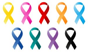 cancer, cancer ribbon, echinacea